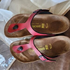 Birkenstock Red Sandals